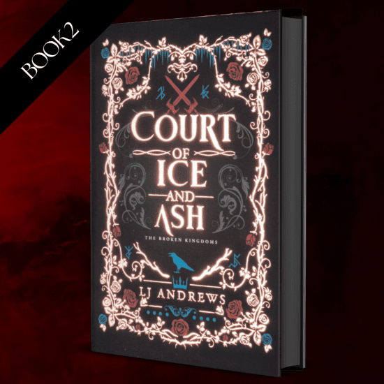 'Court of Ice and Ash' – 2026 Rose Gold Special Edition Hardcover