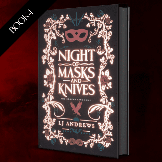 'Night of Masks and Knives' –2026  Rose Gold Special Edition Hardcover