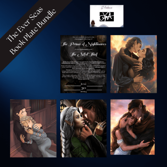 'The Ever Seas' Book Plate Bundle- Three Books
