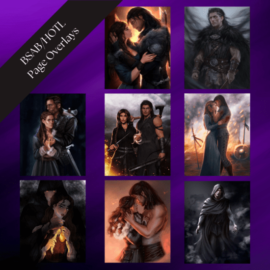 'The Stonegate Series' BSAB & HOTL Page Overlay Bundle