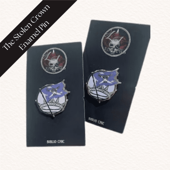 Custom Made Enamel Pins - The Stolen Crown Event